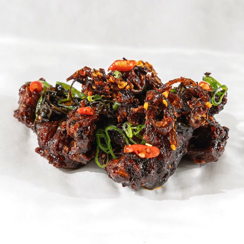 Sticky glazed chicken
